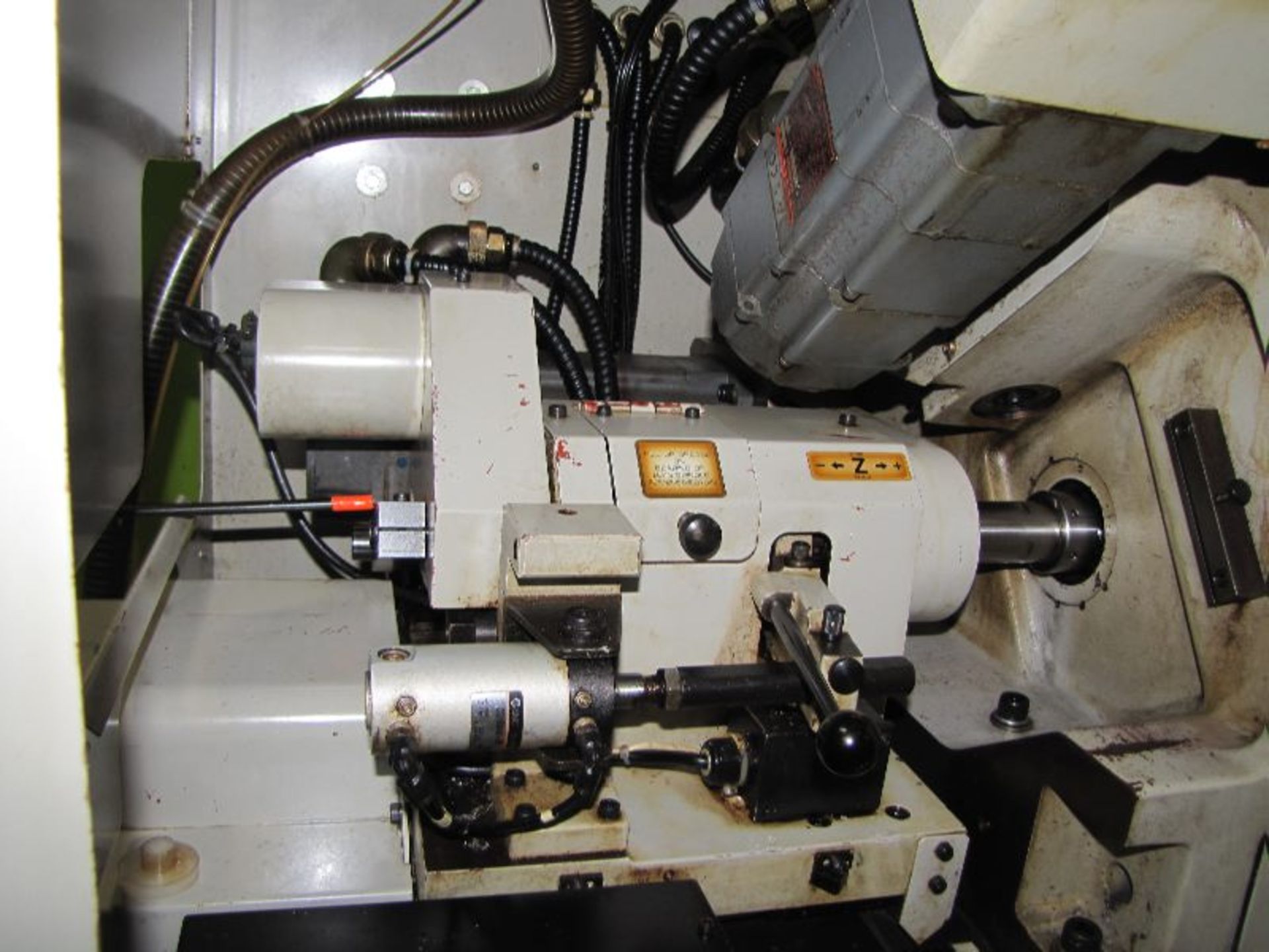 Nomura Model NN-13SII CNC Swiss Type Automatic Turning Machine, S/N: 85079803, 3 Live Cross Stations - Image 7 of 8