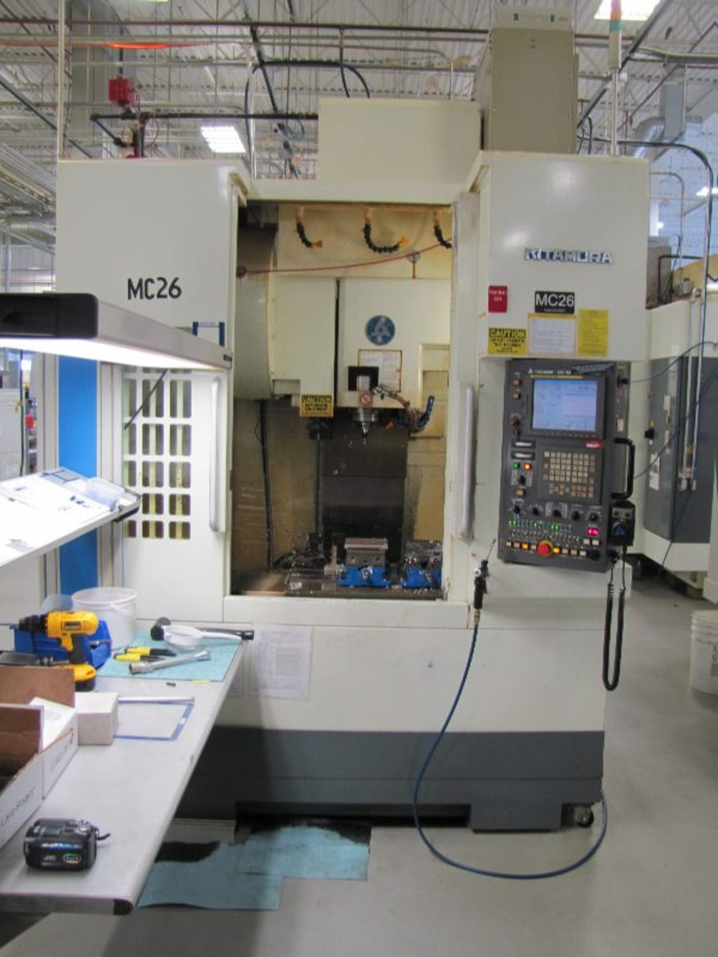 2005 Kitamura Mycenter Model 2XiF Vertical Machining Center, S/N: 07744, Fanuc 16-IMB CNC Control,