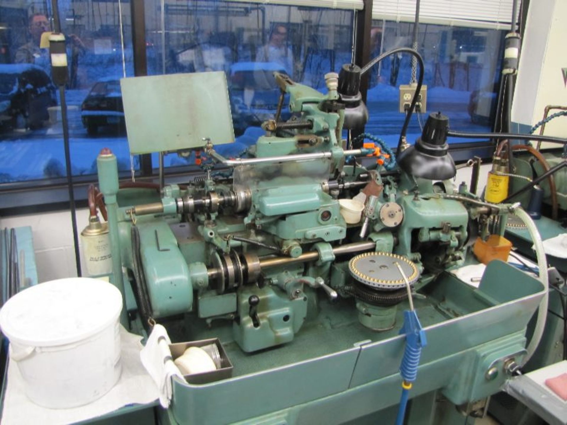 Nomura Type NS-PS 1022 Pneumatic Secondary Chucking Machine, S/N: 801280, Bar Capacity Dia. 0.040” - - Image 3 of 3