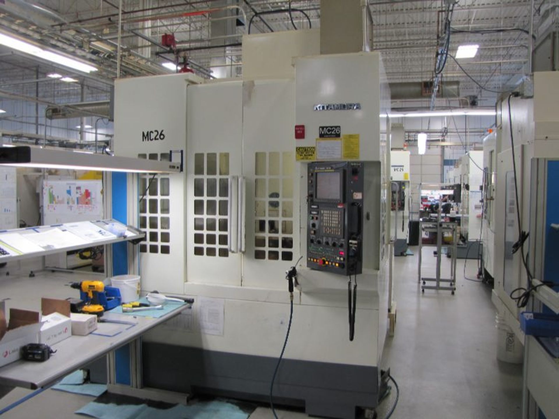 2005 Kitamura Mycenter Model 2XiF Vertical Machining Center, S/N: 07744, Fanuc 16-IMB CNC Control, - Image 5 of 8