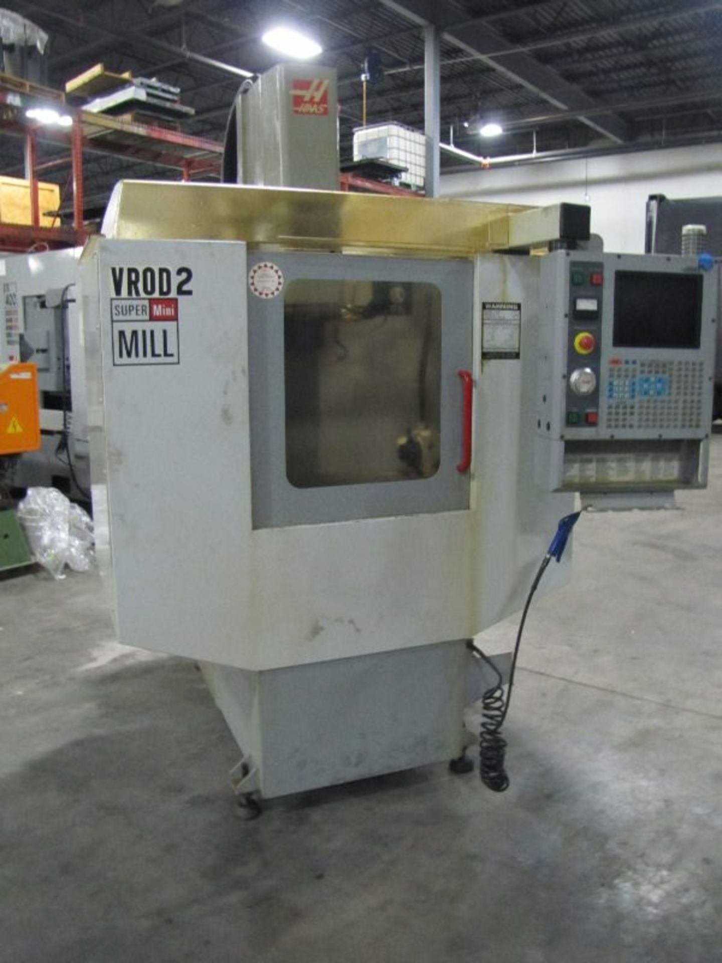 HAAS Super Mini Mill Vertical CNC Mill, S/N: 30363 Mfg. 12/02, HAAS CNC Control, Table Size 12” X - Image 6 of 9