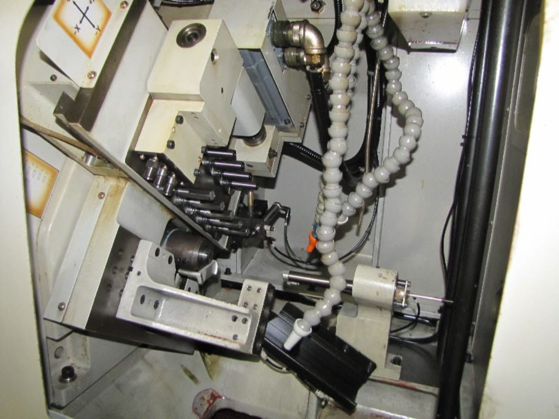 Nomura Model NN-13SII CNC Swiss Type Automatic Turning Machine, S/N: 85079803, 3 Live Cross Stations - Image 3 of 8