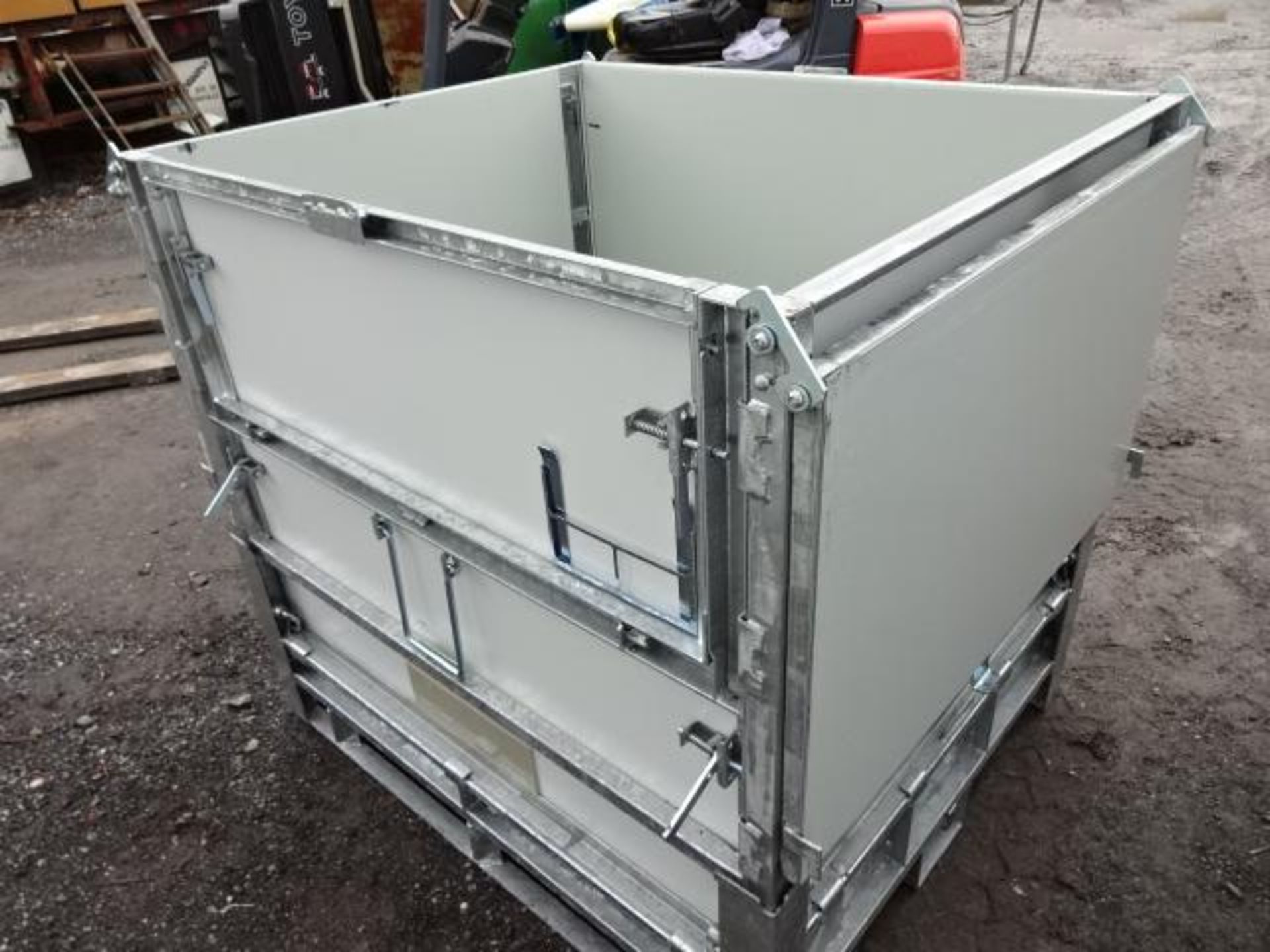 Boites de transport en vrac empilable et demontable lot de 5 - Stackable and demountable bulk - Image 2 of 4