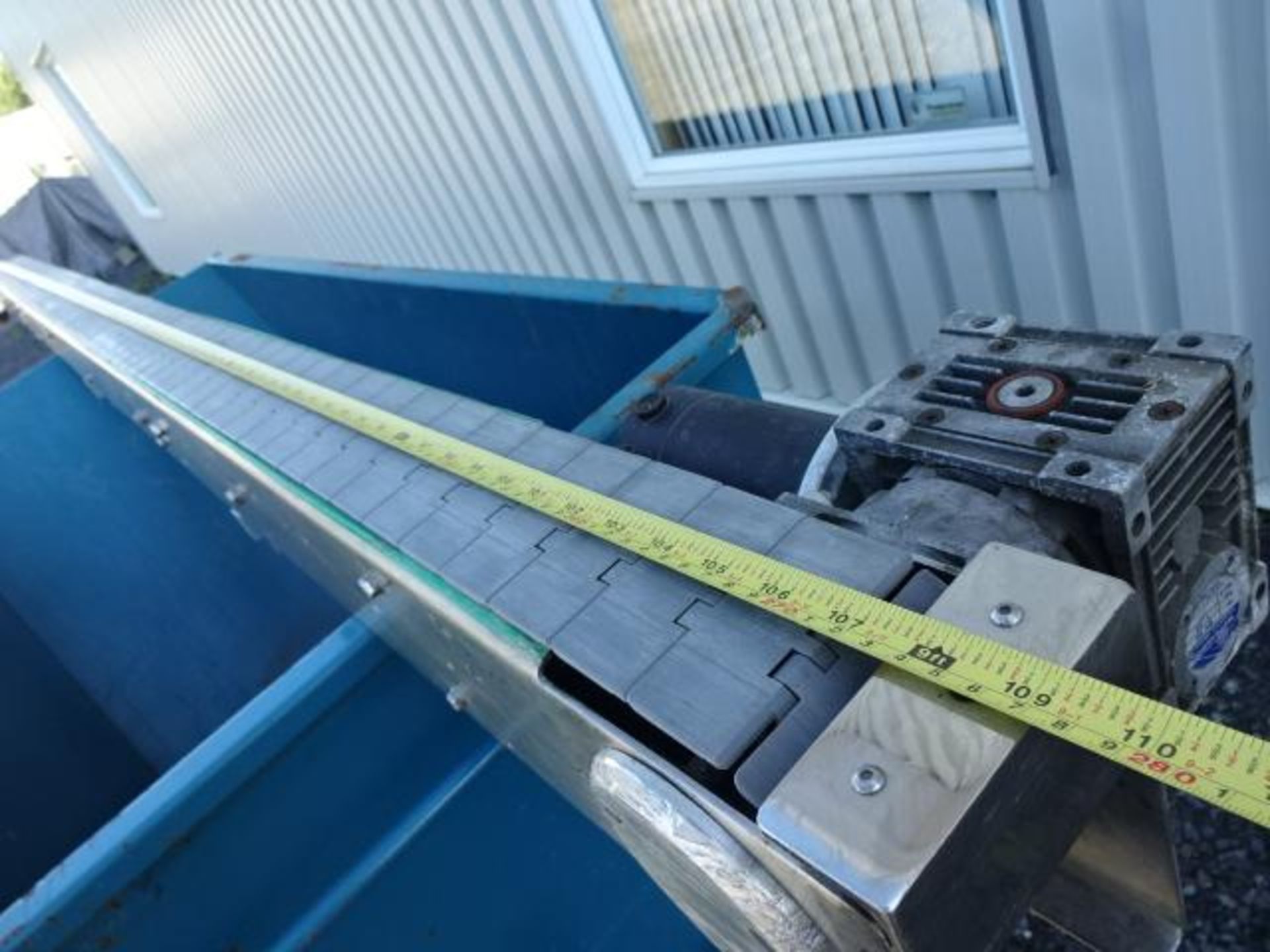 Convoyeur en inox - Stainless steel conveyor - Image 6 of 7