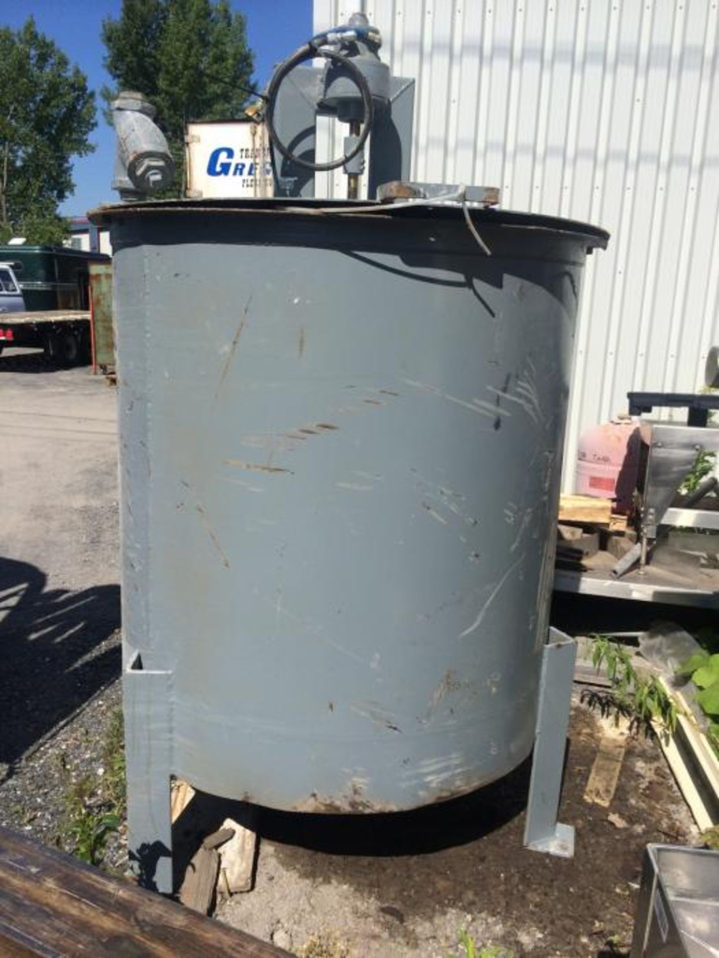 Reservoir mixer en acier - Steel mixer tank