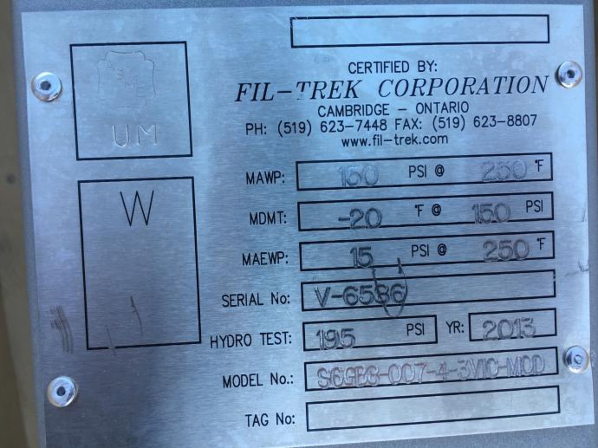 Filtre a cartouche fil-trek *NEUF - Cartridge filterfil-trek *NEW - Image 2 of 2