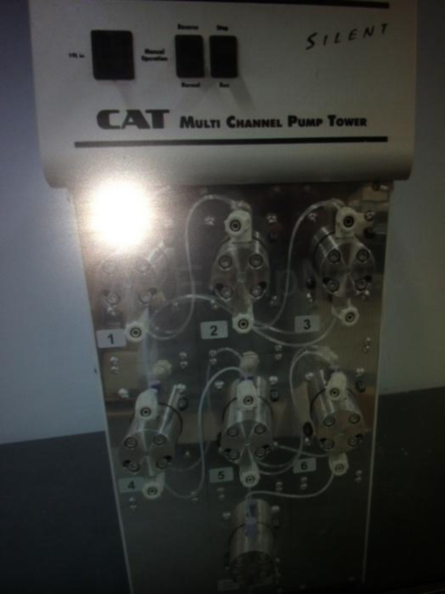 Cat silent multi-channel pump tower