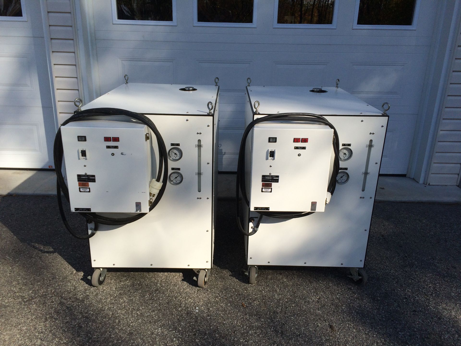 Lot de 2 Refroidisseurs, Electro Impulse, pompe en acier inoxydable, fonctionne sur 220V 3 phases,