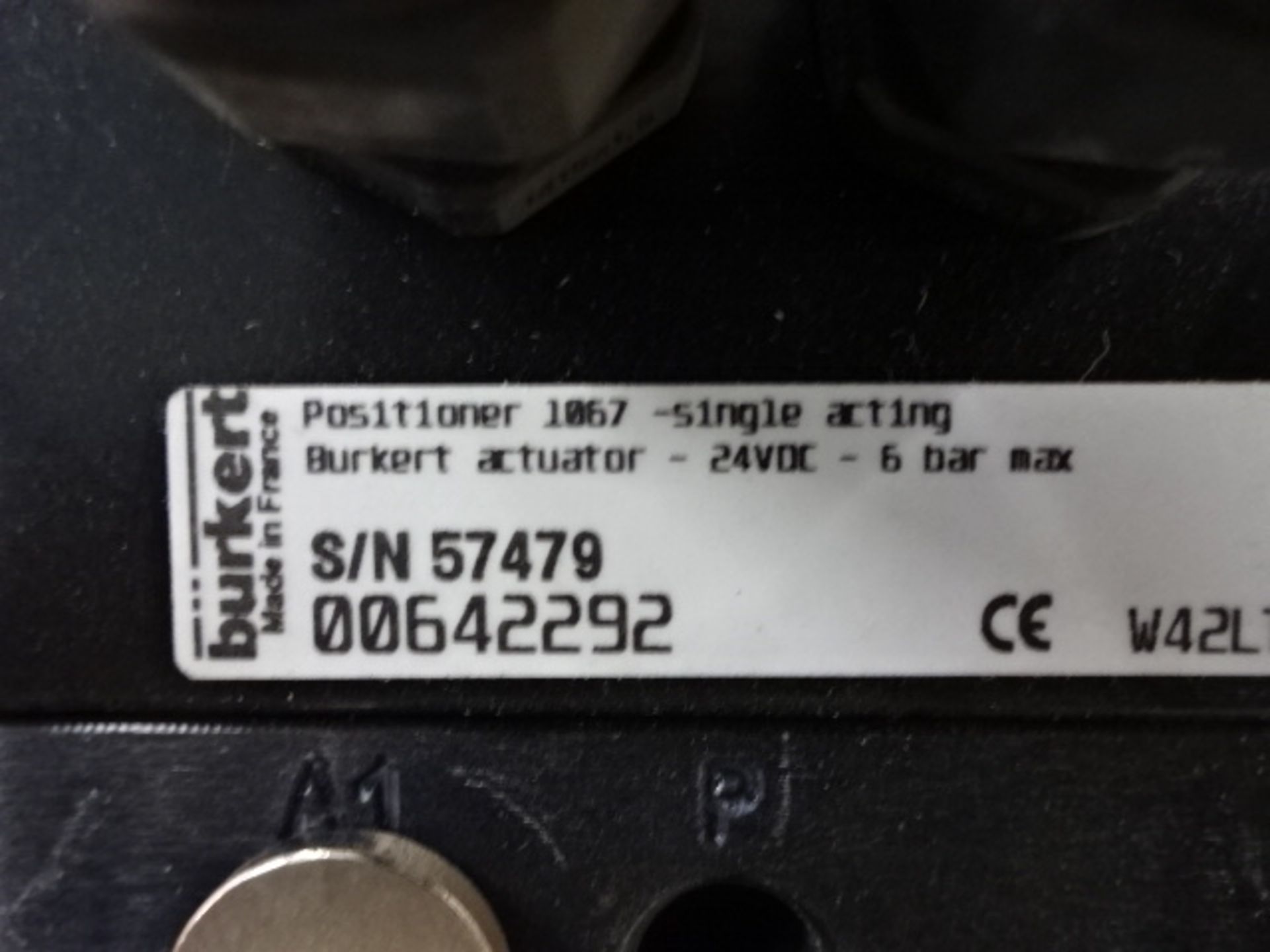 positioner Burkert actuator - Image 3 of 3