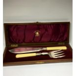 Antique Boxed Fish Servers