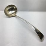 Large Silver Soup Ladle weight 290g