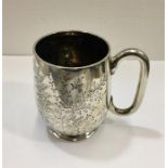 Victorian Silver Christening Mug weight 115g