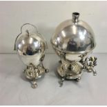 2 Antique Silver plated items