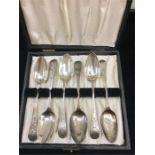 1796 London silver hallmarked bright Cut Tea Spoons