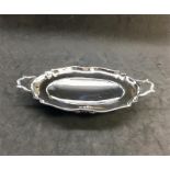 Antique SilverTwin Handled Pin Dish Sheffield Silver Hallmarks 1909 l