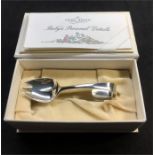 Boxed Georg Jensen Silver Baby Christening Spoon