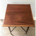 Mahogany Inlaid Occasional table