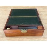 Antique Mahogany Writing Box