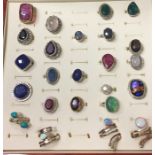 Selection of Silver rings