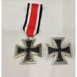 German ww2 1st and 2nd Class iron Cross