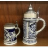 2 Vintage GERZ Steins.