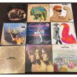 collection of Lp records
