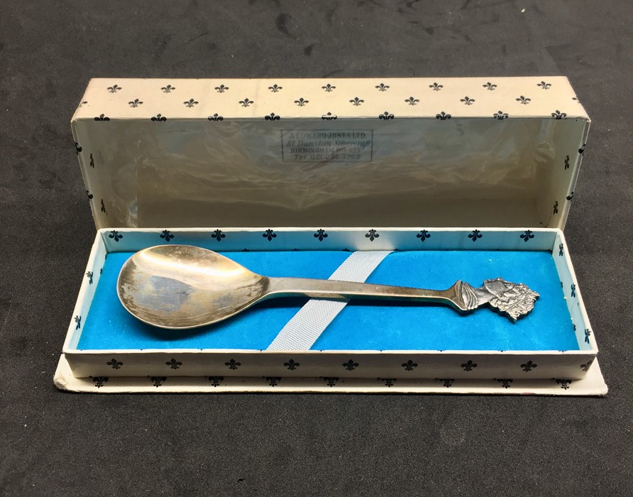 Boxed Silver Jubilee 1952-1977 Silver spoon