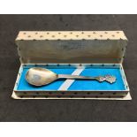 Boxed Silver Jubilee 1952-1977 Silver spoon