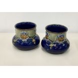 2 small Royal doulton Stoneware Vases good condition