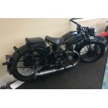 Velocette GTP, two stroke motorbike Registered 1935