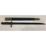 WW1 US Enfield Model 1917 Bayonet & Scabbard Remington 1917