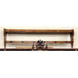 Antique Pine wall hanging Coat rack