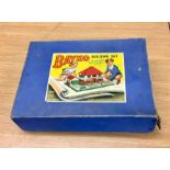 Vintage boxed Bayko Building set