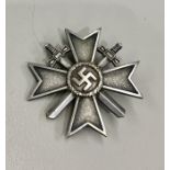 German WW2 Merit Cross 1st Class with Swords No15 Freidrich Ortch