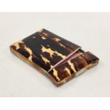 Antique Tortoiseshell Card Case in good condition