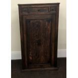 Period Oak Corner Cabinet.