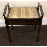 Edwardian piano stool