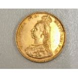 1887 Gold Sovereign