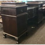 Mahogany Ball and claw sideboard to match previous lot