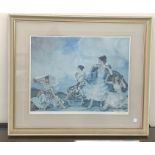 Large Framed Sir William Russell Flint Ltd Edition Print pencil signed print