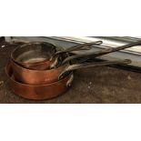 5 Copper pans