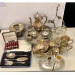 Large selection Silver plate