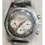 Mens Zenith Chronograph Automatic El Primero ..watch is ticking but no warranty given sta