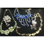 Collection of mainly Wilson & Butler costume jewellery they have tags missing one necklace has tag a