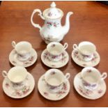 Royal Albert "Lavender Rose" coffee service