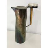 Arts and crafts Silver Coffee pot by silversmith Alan Pickering