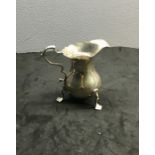 silver Cream Jug Chester silver hallmarks weight 96.3g