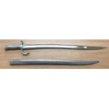 Bayonet with scabbard