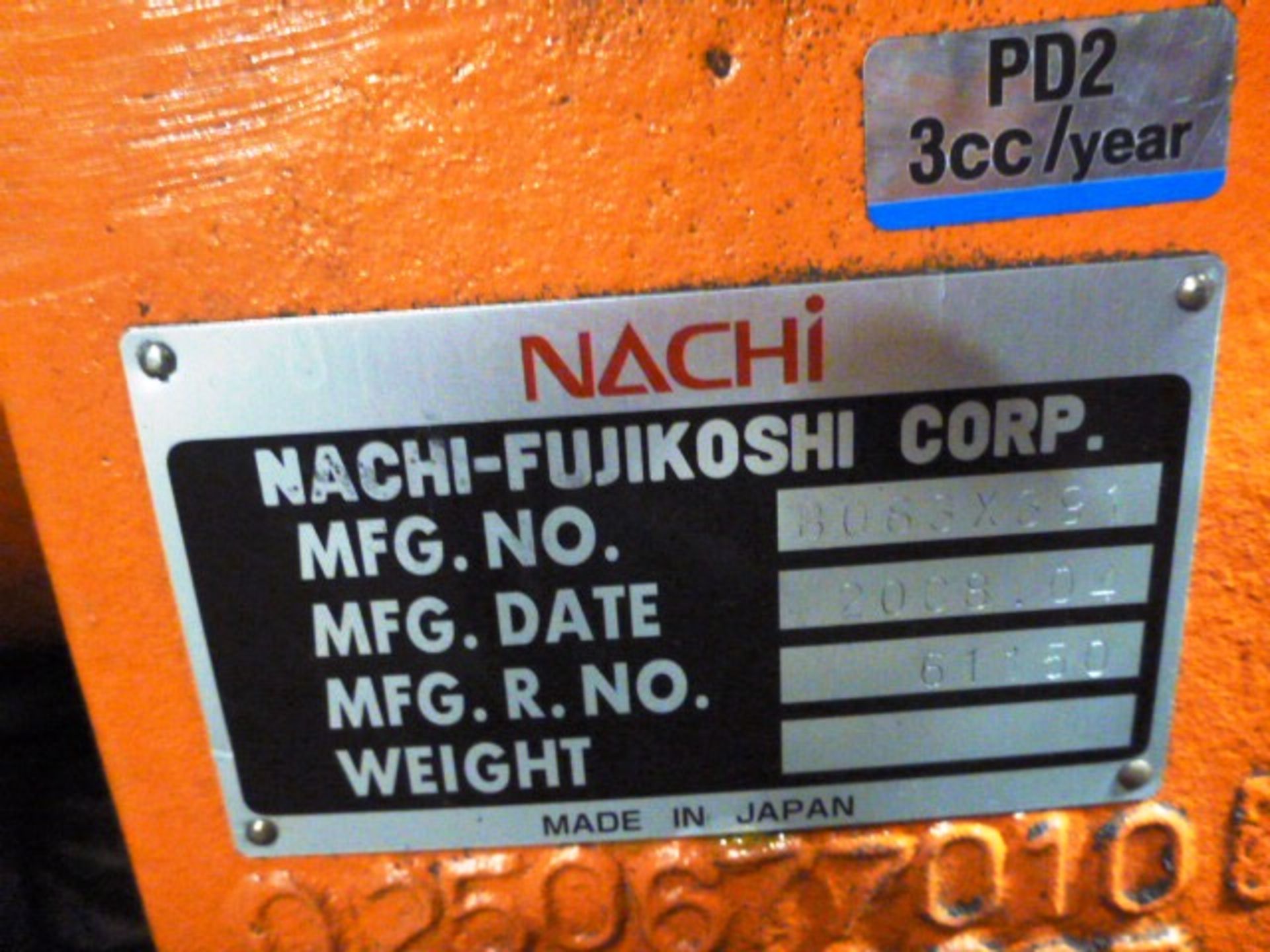 Nachi ST166-02-AX20-2201 Robotic Spot Welder (2008) FS04 - Image 3 of 7