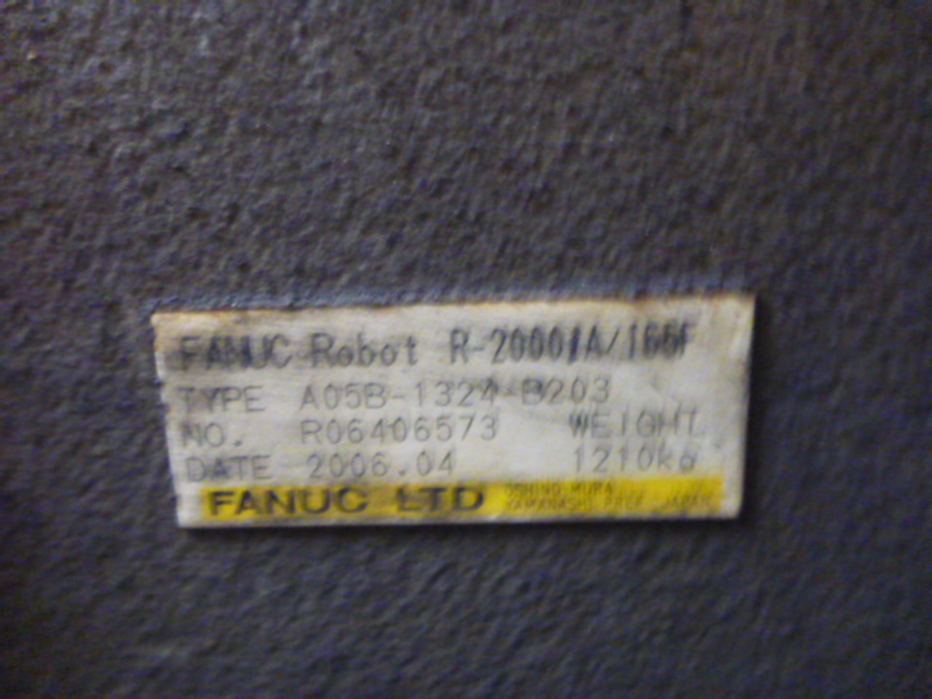 Fanuc R-2000iA Robotic Spot Welder (2006) GS06A - Image 4 of 9